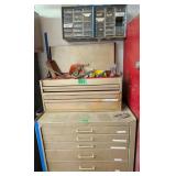 Rolling Toolbox, Parts Organizers, Assorted Hand