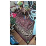 2 Burgundy Area Rugs. 8x10', Runner 2x9'. Catford