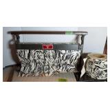 18' Paper Cutter, Tiger Print Paper. Second