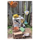 Decorative Bird Houses, Chamber Pot, Organizer,