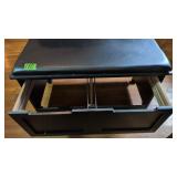 Black Storage Bench 31 X15x 19