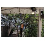 Rooster Wind Chimes, Primitive Style Hanging