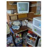 Jvc 13' Master Command Crt Tv, Fabric And