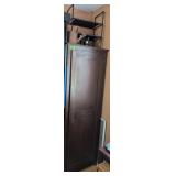 Wood Cabinet With Contents 24x20x72' Paper,