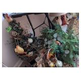32' Faux Christmas Tree, Halloween Decorations,