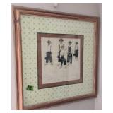 Lunchtime Richard E. Howard,  Amish Boys With