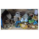 Anchor Hocking Vitrock Grease Jars, Brass Bell,