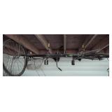 Tandem Bicycle. Hanging From Ceiling Under Lean