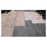4 Area Rugs. Ottomanson Modern 72x45', Runners.