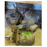 Heavy Duty Motors. Under The Table. Inside
