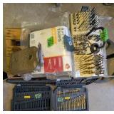 Wooden Crate, Hunting Camera, Tarp, Drill Bit