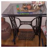 Cast Iron Singer Treadle Base Sewing Machine