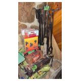 Fireplace Tools, Fire Logs, Chimney Fan, Matches,