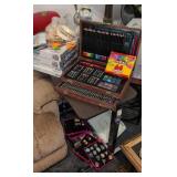 Rolling Sofa Table, Art Supplies. Rokr Marble