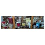 Candles, Silver Plate, Bud Vase, Candle Warmers