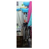 Step Stool W Handle, Crutches, Grabbers