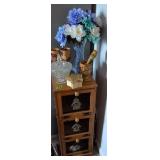 Country Decorative Cabinet, Candy Dish, Wooden