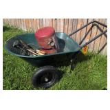 Wheelbarrow, Air Works Portable Air Tank,