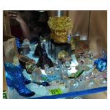 Crystal Miniature Animal Figurines, Slippers,