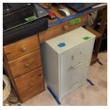 Pine Desk. 41x17x30'. Items On Top Not Included