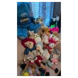 Collection Of Stuffies, Squishies. Raggedy Ann,