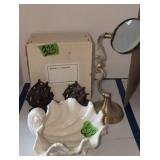 Clipper Ship Cast Iron Bookends, Decorator