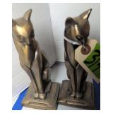 Art Deco Frankart? Cat Bookends. Third Floor