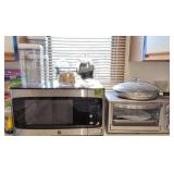 Microwave Oven, Toaster Oven, Canisters, Saute