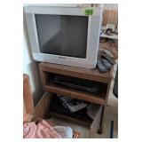 Daiwoo 21' Crt Flat Screen Tv, Quasar For Head