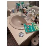 Cleaning Supplies, Tp, Hand Soaps Etc. In Hall
