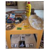 Mcm Pottery Ashtrays, Serving Bowl, Table