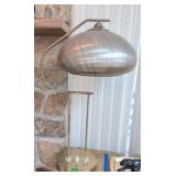Mcm Fiberglass Ufo Saucer Table Lamp. 34 Tall,