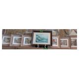 Art Prints, Crashing Waves Framed Photo. Up To