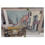 Decorative Art Prints. Street Scenes Etc. Up To