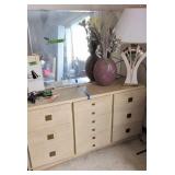 Mcm American Of Martinsville Dresser With Mirror.