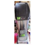 Stainless Trash Can, Holmes Compact Heater.