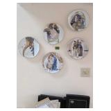 5 Collector Plates. Second Floor