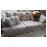 Shannon Furniture Cream Color Couch 92' Wide,