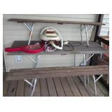 Folding Picnic Table With Benches, Hoover