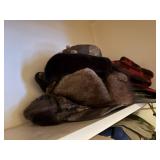 6 alaskan winter hats & sun hat