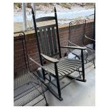 rocking chair wood matches 1628 back porch