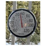 TAYLOR thermometer  back porch