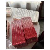 hanging icicles 10 sets of 6, 1 large set of 12