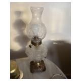 electric frosted glass lamp,  living room