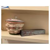 LONGABERGER mothers day basket 2011 protector