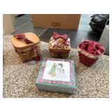 LONGABERGER, small sweetheart basket, protector