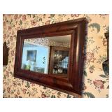large wall mirror  35'x23.75'   dining room
