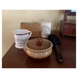 hormel soup crock, james keller & sons marmalade