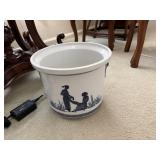 JAPANESE catch bowl/ flower pot / fish bowl