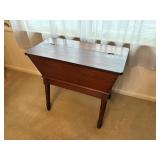 antique dough box / table    dining room